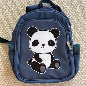 Brand New Boutique Cute Panda Backpack in Blue